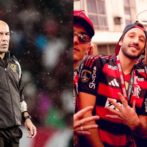 Técnico do Flamengo revela receio com situação de De La Cruz