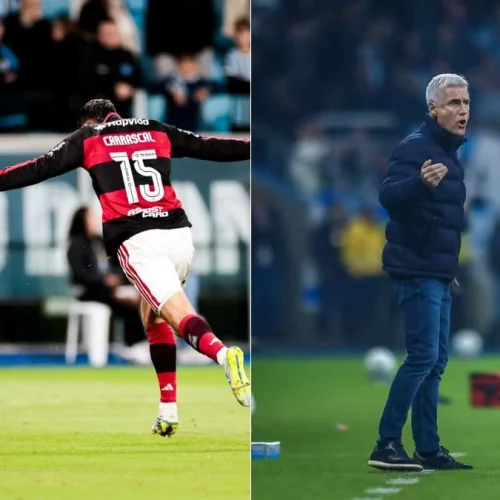 Técnico do Grêmio admite 'amasso' do Flamengo no Brasileirão