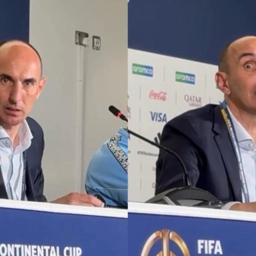Técnico do Pyramids bate boca com jornalistas após derrota para o Flamengo: "Vocês não entendem nada de futebol"
