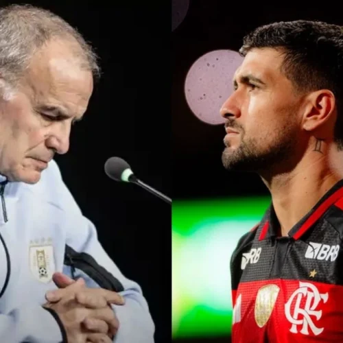 Técnico do Uruguai manda recado a Arrascaeta e pede cautela ao craque do Flamengo