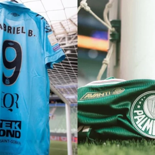 Tem gol do Gabigol? Veja escalações de Palmeiras x Santos