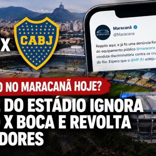 Tem jogo no Maracanã hoje? Perfil do estádio ignora Vasco x Boca
