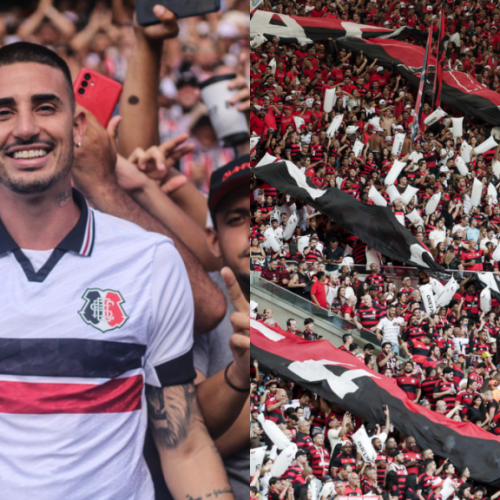Thiago Galhardo faz comparação ousada entre Flamengo e Santa Cruz