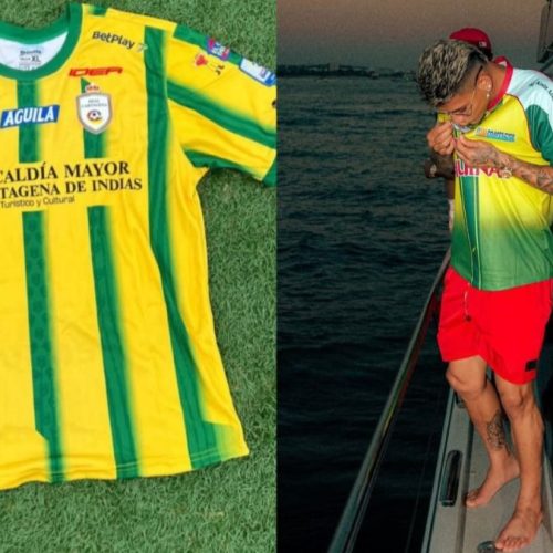 Time da Colômbia posta foto de Carrascal, do Flamengo