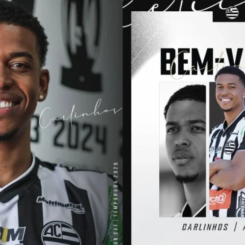 Time da Série B do Brasileirão contrata Carlinhos, do Flamengo