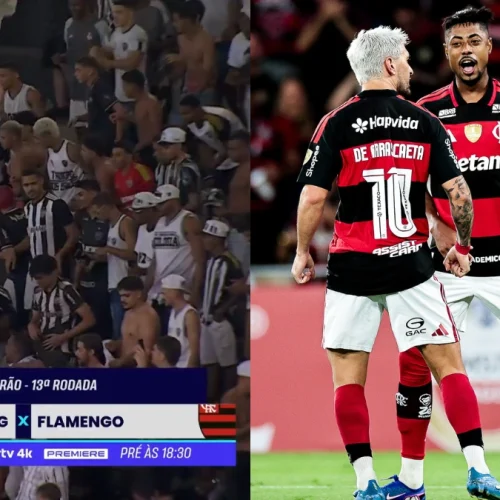 Torcedores do Atlético-MG ameaçam Flamengo após vitória sobre Ceará