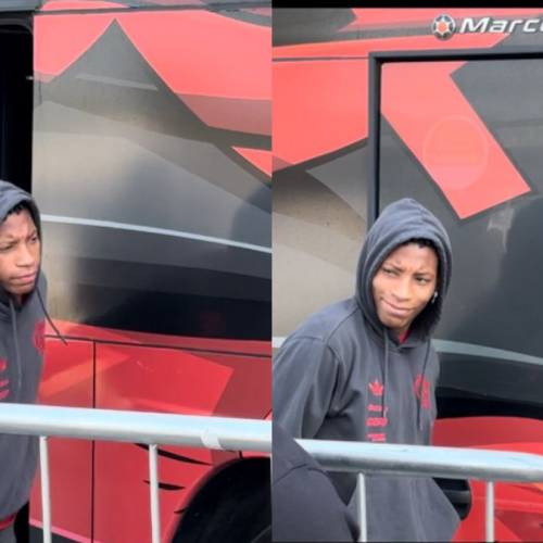 Torcedores tomam atitude surpreendente com Plata em embarque do Flamengo para Argentina