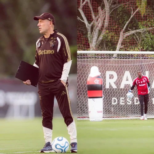 Torcida do Flamengo define goleiro titular para jogo contra o Cusco