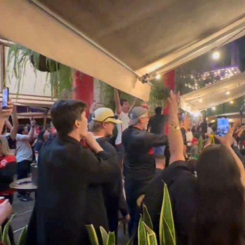 Torcida do Flamengo toma conta de Lima