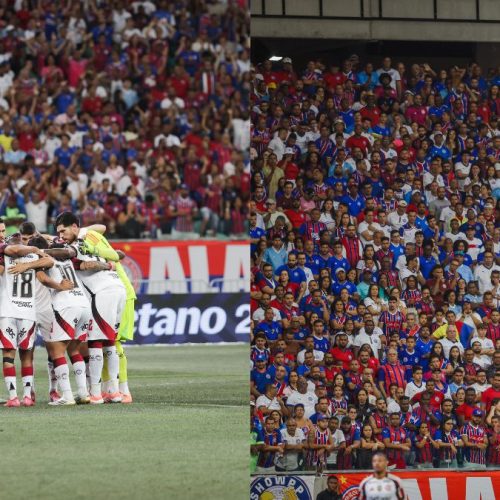 Trem pagador! Flamengo bate recorde de público da Arena Fonte Nova