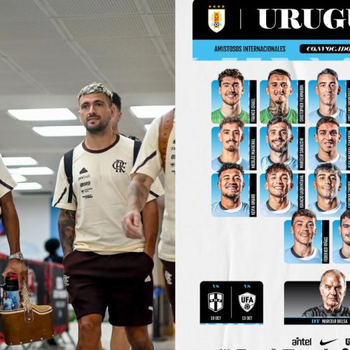 Uruguai aceita pedido e não convoca nenhum jogador do Flamengo