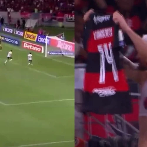 VÍDEO | Com assistência de Pedro, Arrascaeta marca 1º gol do Flamengo contra o Bahia