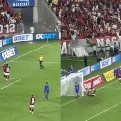 VÍDEO | Douglas Telles faz 6 a 1 Flamengo sobre o Sampaio Corrêa