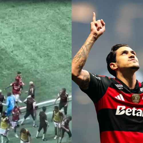 VÍDEO | Pedro faz 4º gol do Flamengo e amplia goleada sobre Atlético-MG