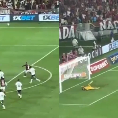 VIDEO | Samuel Lino faz gol de cinema e Flamengo faz 2 a 0 Remo