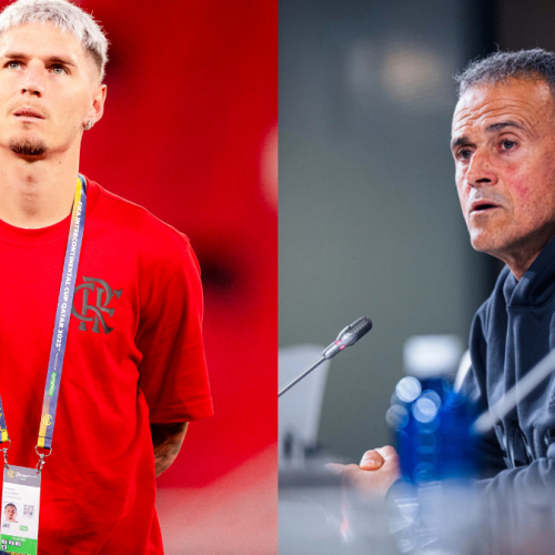 Varela, do Flamengo, rebate opinião de Luis Enrique, técnico do PSG