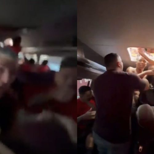 Varela e Saúl vão à loucura após previsão de torcedor do Flamengo para a final da Libertadores; veja vídeo