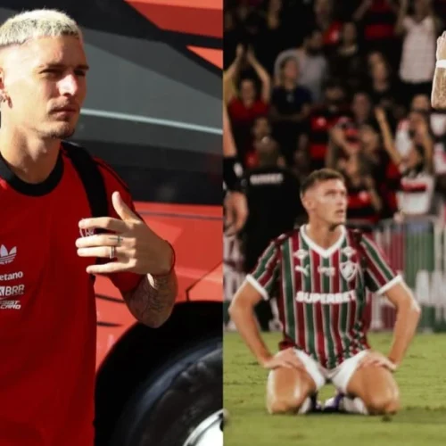 Varela provoca Fluminense após vitória do Flamengo