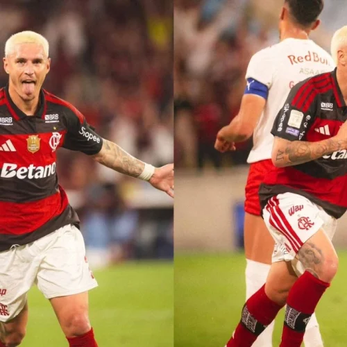 Varela quebra jejum de gols e comemora vitória do Flamengo