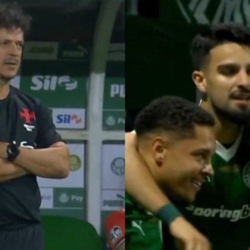 Vasco passa vergonha e entrega ao Palmeiras no Brasileirão