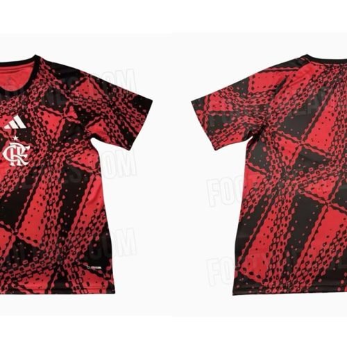 Vaza imagem de nova camisa do Flamengo para temporada 2027