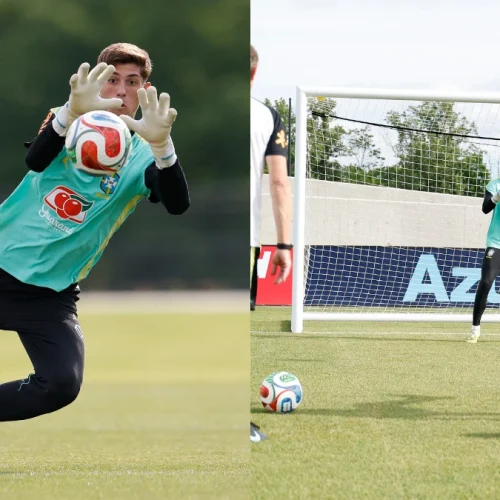 Veja bastidores de goleiro do Flamengo na Seleção Brasileira antes da Copa do Mundo