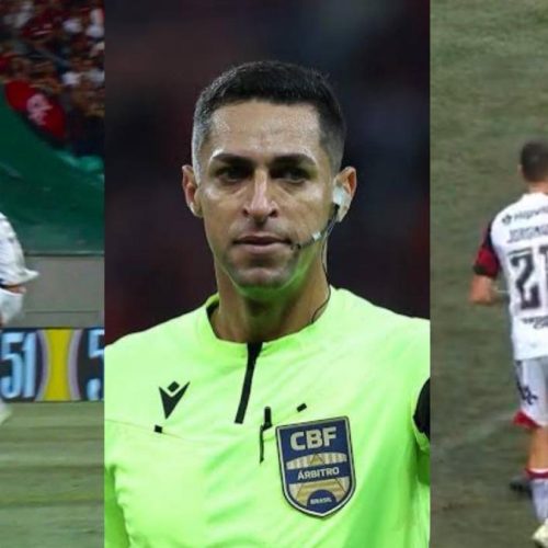 Árbitro que expulsou 2 do Flamengo apita contra o São Paulo