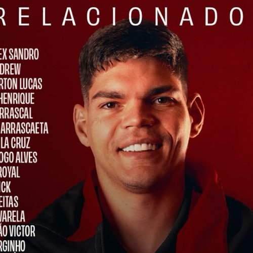 Veja lista de reclacionados do Flamengo x Atlético-MG