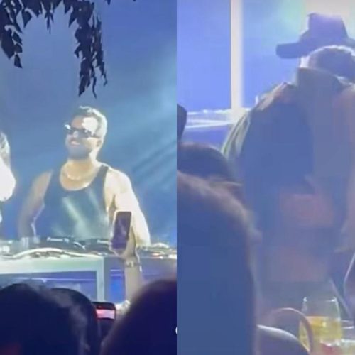 Veja o beijo de Léo Pereira em Karoline Lima que agitou a festa do Flamengo