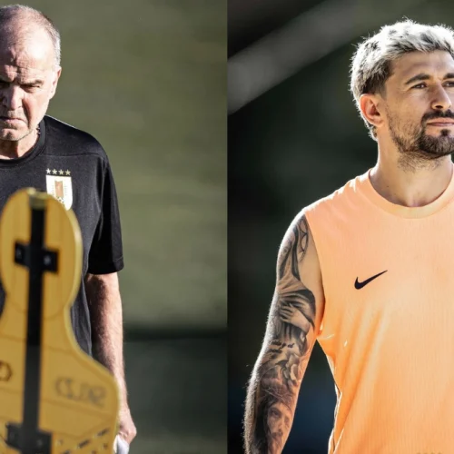 Veja o discurso de Bielsa a Arrascaeta após eliminação na Copa do Mundo