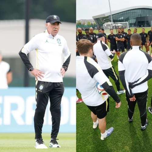 Veja os planos de Ancelotti para jogadores do Flamengo em escalação do Brasil hoje na Copa do Mundo