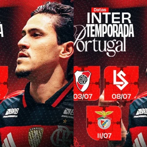 Veja os valores dos ingressos para os 3 jogos do Flamengo em Portugal