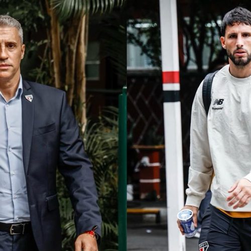 Veja provável escalação do São Paulo para jogo contra o Flamengo hoje, pelo Brasileirão