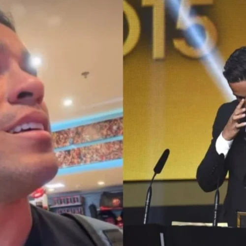 Vencedor de prêmio da FIFA chora com Flamengo