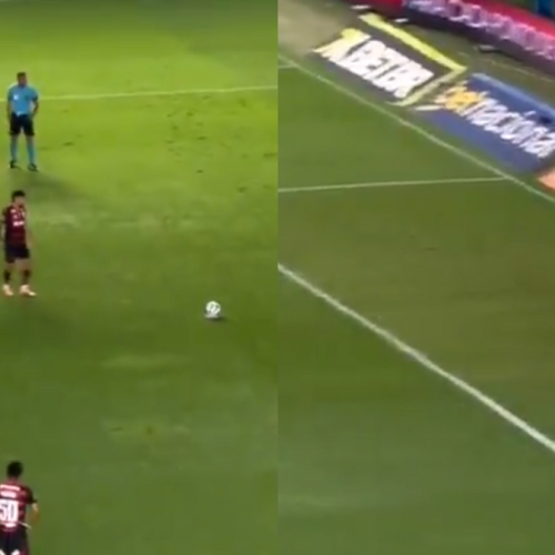 Vídeo | Arrascaeta sofre e converte pênalti para fazer 1 a 1 Flamengo e São Paulo
