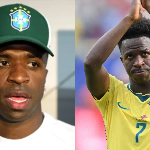 Vini Jr pede desculpas após eliminação do Brasil na Copa