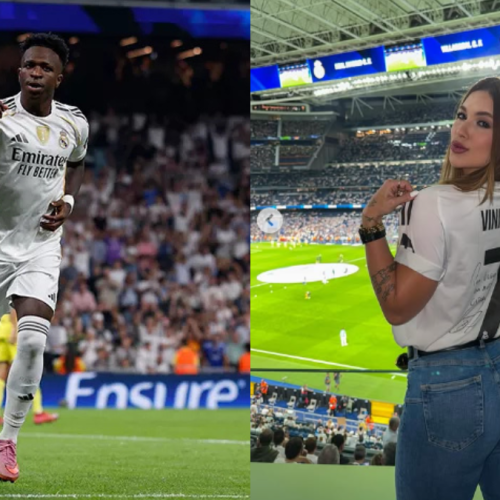 Virginia faz Vini Jr. marcar 2 gols pelo Real Madrid