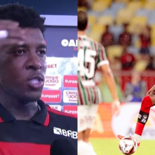 Vitão faz promessa à torcida do Flamengo após derrota