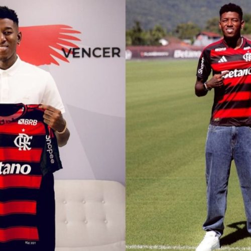 Vitão tem nome regularizado no BID e fica à disposição de próximo jogo do Flamengo