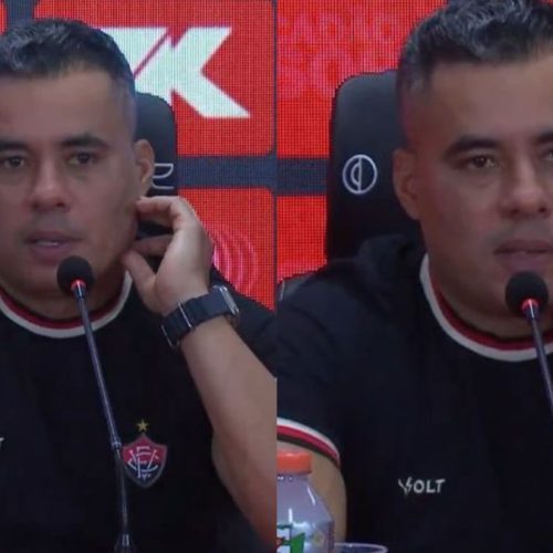 Vitória coloca pressão na arbitragem antes de jogo com Flamengo