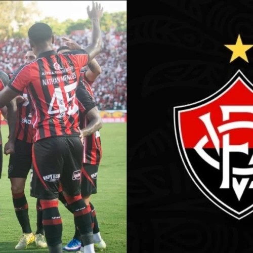 Vitória divulga escalação para jogo contra o Flamengo, pela Copa do Brasil