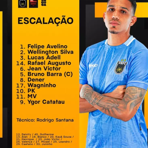 Volta Redonda define escalação para jogo contra o Flamengo