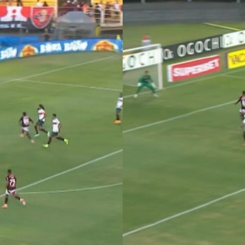 Wallace Yan perde 2 chances inacreditáveis para o Flamengo