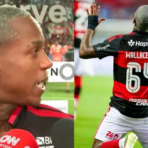 Wallace Yan se emociona e comemora volta por cima no Flamengo
