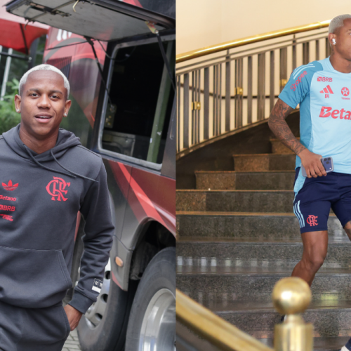 Wallace Yan toma atitude e se escala para jogo do Flamengo x Corinthians