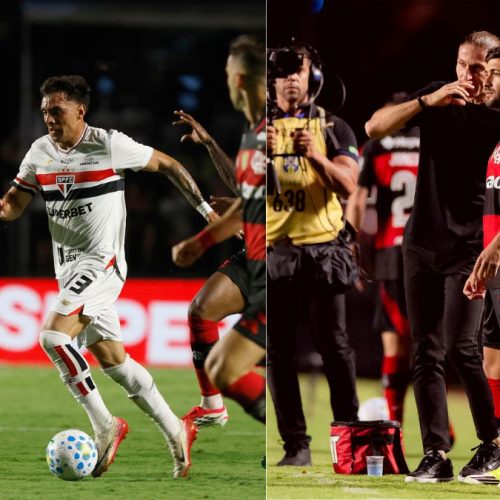 Wilton Pereira reconhece toque de zagueiro do São Paulo em jogo do Flamengo