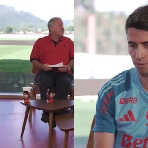 Zico deixa Jorginho sem graça no Flamengo