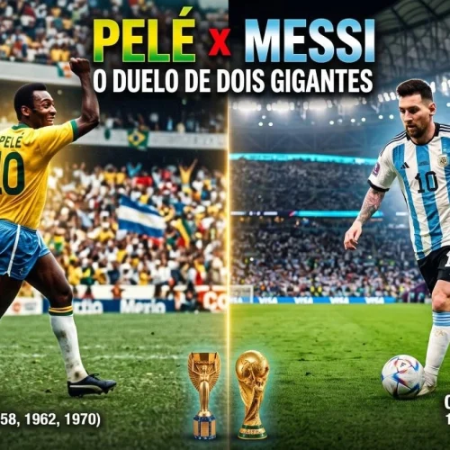 Zico implora pelo fim das comparações entre Pelé e Messi