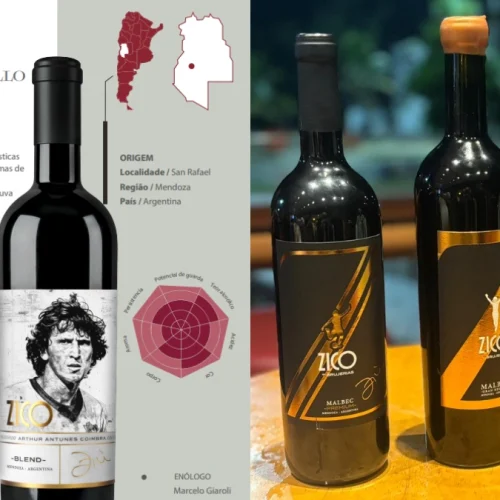 Zico lança linha de vinhos; veja 'catálogo' com as opções