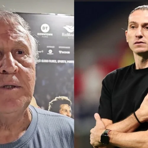 Zico vê falta de sensibilidade do Flamengo na demissão de Filipe Luís